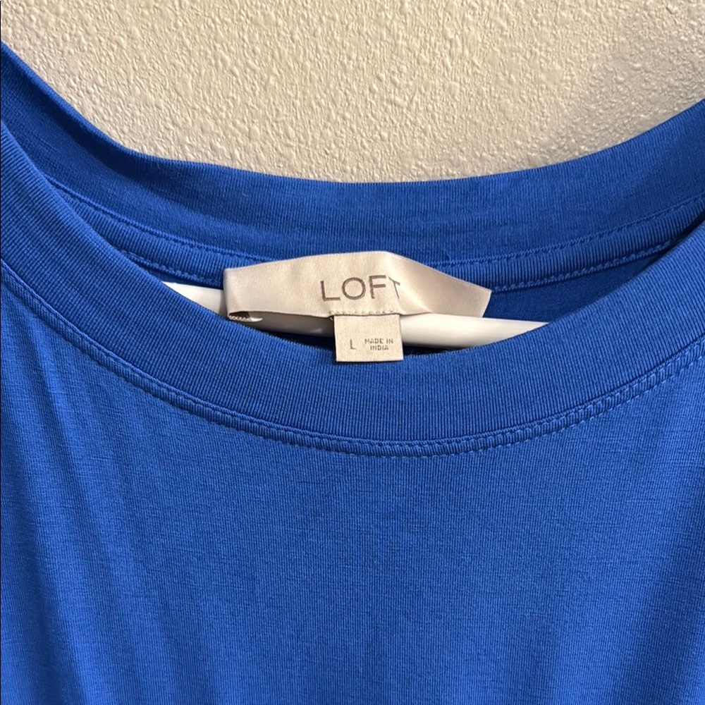 LOFT Royal Blue Sleeveless Maxi Dress - Picture 2 of 5
